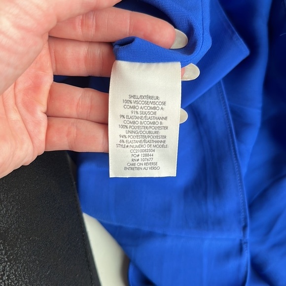 Alice and Olivia Karena Bow Back Tiered Dress - Picture 8 of 8